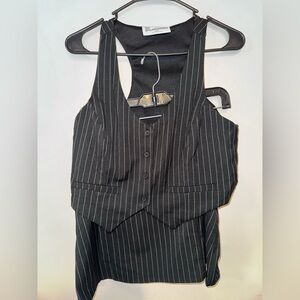 NWOT No Boundaries Vest and Skirt Set
